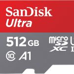 سانديسك بطاقة MicroSDHC UHS-I سعة 512 جيجابايت