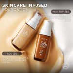 ⁦لوريال باريس كريم اساس سائل قابل للمزج من ترو ماتش، تغطية متوسطة مع عامل حماية من الشمس 17، N3، فاتح متوسط، 1 اونصة سائلة⁩ - الصورة ⁦6⁩