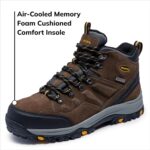 ⁦حذاء برقبة ريلمنت بيلمو مقاوم للماء للرجال من سكيتشرز، لون كاكي، مقاس 43 EU⁩ - الصورة ⁦5⁩