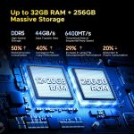 ⁦هاتف S200 5G متين بسعة 32GB + 256GB وشاشة 6.75 انش وكاميرا رئيسية 100MP بالذكاء الاصطناعي 10100mAh، موبايل اندرويد 14⁩ - الصورة ⁦4⁩