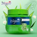 ⁦جل الصبار اليجانت للوجه والشعر والجسم - 500 مل - تركيبة نقية لجميع انواع البشرة، غني بفيتامين E، تركيبة نباتية، برطمان كبير 500 مل للاستخدام اليومي | خالٍ من البارابين والكحول⁩ - الصورة ⁦3⁩