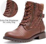 ⁦حذاء نسائي برقبة عالية للكاحل أنيق من Vepose⁩ - الصورة ⁦4⁩