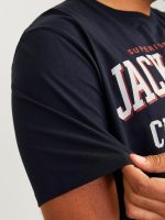 ⁦JACK & JONES Mens LOGO TEE SS O-NECK 2 COL AW24 S PLS Modern (pack of 1)⁩ - الصورة ⁦6⁩