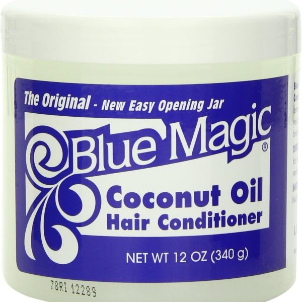 بلو ماجيك بلسم الشعر بزيت جوز الهند 12 اونصة (عبوة من قطعة واحدة)