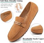 ⁦حذاء لوفر كاجوال للنساء - حذاء بيني لوفرز مريح سهل الارتداء مناسب للعمل والمشي⁩ - الصورة ⁦3⁩