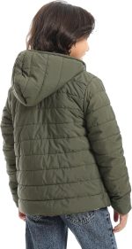 ⁦جاكيت بوليستر بغطاء للرأس للاولاد⁩ - الصورة ⁦3⁩