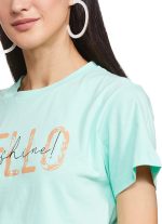 ⁦ستايفيل.ان تي شيرت بقصة عادية للنساء⁩ - الصورة ⁦4⁩