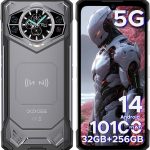 هاتف S200 5G متين بسعة 32GB + 256GB وشاشة 6.75 انش وكاميرا رئيسية 100MP بالذكاء الاصطناعي 10100mAh، موبايل اندرويد 14