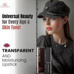 ⁦احمر شفاه احترافي شفاف ومرطب من جلوبال فاشون - 24 لون غني بتركيبة مرطبة تدوم طويلا مع لمسة نهائية لامعة ناعمة، ملمس غير لزج وخفيف الوزن (103 مونارك، 3.5 غرام)⁩ - الصورة ⁦3⁩