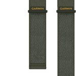 سلسلة ملحقات متوافقة مع جارمين فينو X1، سريعة الفك، 0.9 انش (24 ملم)، سوار سيليكون، سوار نايلون، غشاء واقي LCD