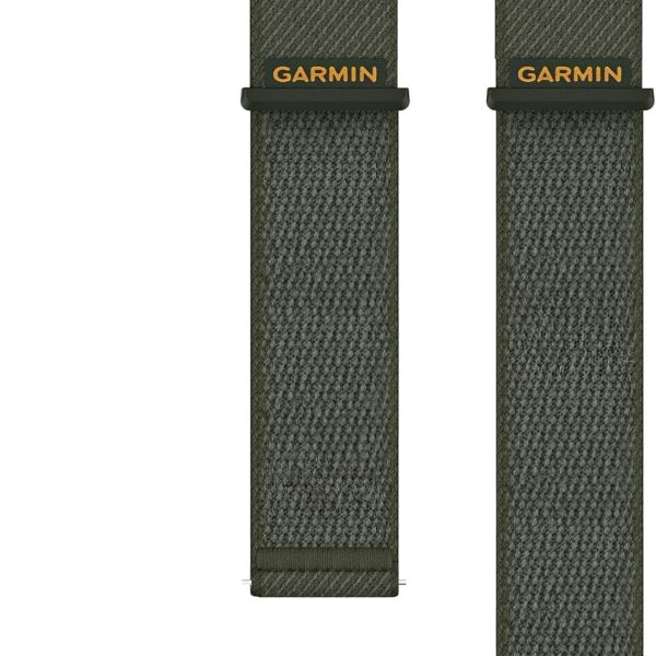 سلسلة ملحقات متوافقة مع جارمين فينو X1، سريعة الفك، 0.9 انش (24 ملم)، سوار سيليكون، سوار نايلون، غشاء واقي LCD