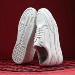 ⁦حذاء رياضي جلد ازرق للرجال 3970⁩ - الصورة ⁦2⁩