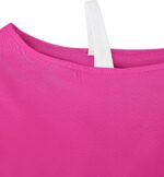 ⁦سويت شيرت مكشوف الكتفين للبنات باكمام طويلة بتصميم لطيف غير متماثل من ايكولالا⁩ - الصورة ⁦3⁩