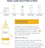 ⁦تونر للتحكم في الزيوت من ذا بيورست سوليوشنز (2% حمض الساليسيليك BHA) - تنظيف مكثف للمسام - التحكم في الدهون - تركيبة مستهدفة للرؤوس السوداء - نباتي | لم يتم اختباره على الحيوانات (200 مل)⁩ - الصورة ⁦4⁩