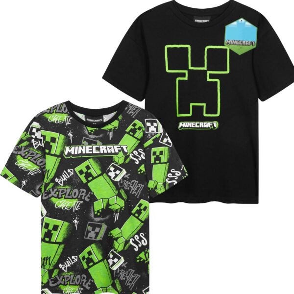 تي شيرتات للاولاد والمراهقين من جيت تريند توب عبوة من قطعتين او 1 ناعمة وجيدة التهوية باكمام قصيرة كاجوال صيفية متعددة