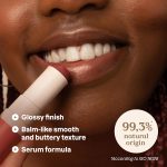 ⁦اتيتيود قلم ملمع شفاه شير من اوشنلي، معتمد من اي دبليو جي، خالي من ثاني اكسيد التيتانيوم، مكياج وتجميل نباتي، لم يتم اختباره على الحيوانات، خالي من البلاستيك، هابي بيري، 0.12 اونصة⁩ - الصورة ⁦2⁩