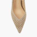 ⁦حذاء فلورا بيلا للنساء من شو اكسبرس مزين بمقدمة مدببة وحزام خلفي وكعب رفيع⁩ - الصورة ⁦4⁩