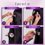 ⁦اساني بكرات حرارية للشعر - 37 بكرة شعر ذاتية الامساك مع 18 مشبك ومشط تصفيف - بكرات شعر حرارية من الالومنيوم لتكثيف الشعر وتجعيد الشعر طوال اليوم - للشعر القصير والمتوسط والطويل (مقاس S)⁩ - الصورة ⁦5⁩