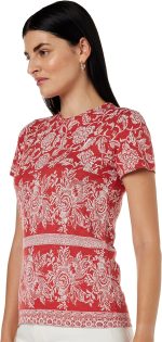 ⁦واي او اي تي شيرت بقصة ضيقة للنساء⁩ - الصورة ⁦3⁩