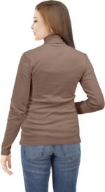 ⁦ان واي ثريدز قميص رياضي حراري باكمام طويلة وقبة مدورة وقصة ضيقة للنساء⁩ - الصورة ⁦4⁩