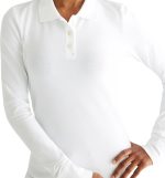 ⁦ايروبوستيل قميص بولو ايرو موحد للنساء مقاس L⁩ - الصورة ⁦2⁩