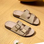 ⁦اريجو بيلو صندل نسائي عصري من الفلين بابزيم قابل للتعديل للاستخدام الداخلي والخارجي مقاس 36-41⁩ - الصورة ⁦5⁩