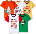 تيشيرت للاولاد TSRT5P02 (عبوة من 5 قطع)