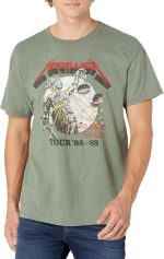 ⁦تي شيرت ميتاليكا Justice for All الحصري، أخضر⁩ - الصورة ⁦4⁩