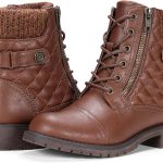 حذاء نسائي برقبة عالية للكاحل أنيق من Vepose