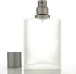 بخاخ زجاجة عطر زجاجية - 100 مل بتصميم زجاج سموكي