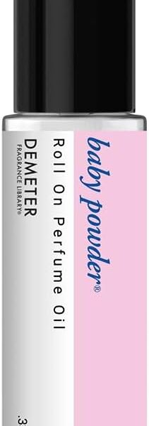 ديميتر زيت عطري رول اون من بيبي باودر، 0.33 اونصة، يدوم طويلا
