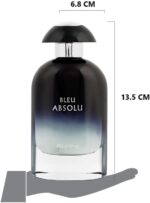 ⁦عطر بلو ابسولو للرجال من ريفس | او دي بارفان يدوم طويلا | عطر فاخر يدوم طويلا مع روائح الحمضيات والزهور والخشب | عطر مثالي للارتداء اليومي، 100 مل⁩ - الصورة ⁦3⁩