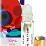 عطر دوف ذا فريش للرجال والنساء من تي اس زد سنت، زيت رول أون 6 مل - عطر رقيق يدوم طويلا للجنسين - مزيج من الزهور النظيفة والمسك