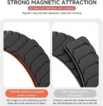 ⁦سوار بديل من السيليكون من دادو متوافق مع ساعة سامسونج جالكسي ووتش 8 كلاسيك/ ووتش 8 40 ملم و 44 ملم، سوار رياضي مغناطيسي من السيليكون لساعة سامسونج⁩ - الصورة ⁦6⁩