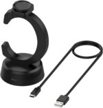 سكيدو قاعدة شحن لساعة هوامي امازفيت BIP6 / اكتيف 2 / اكتيف 2 / اكتيف 2، شاحن بديل للساعة الذكية بمنفذ USB