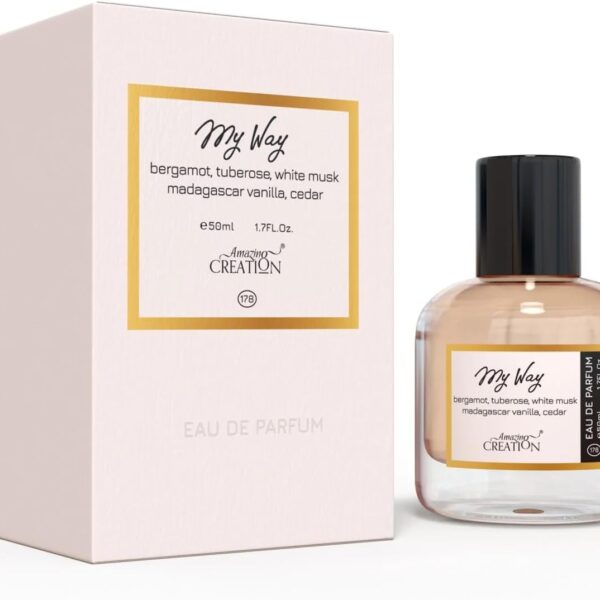 عطر ماي واي او دي بارفان من أمايزن كرييشن للنساء - عطر برائحة الزهور يدوم طويلاً، سعة 50 مل PFB0178