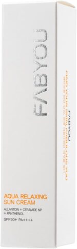 ⁦كريم حماية من الشمس من اكوا ريلاكسينج بعامل وقاية من اشعة الشمس 50+ PA+++، 50 مل - للعناية بالبشرة الكورية للحماية من الاشعة فوق البنفسجية بدون صبغة بيضاء، خفيف الوزن وغير دهني، واقي شمس مرطب⁩ - الصورة ⁦8⁩