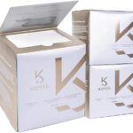 مناديل وجه قابلة للاستعمال مرة واحدة من كويس - مناديل مبللة قابلة للتحلل البيولوجي لجفاف البشرة الحساسة، مناشف وجه قطنية طويلة الألياف للعناية بالوجه وإزالة المكياج، مع غطاء مغناطيسي مقاوم للغبار