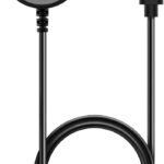 تي تيرسيلي كابل شحن سريع 5 واط لسلسلة ساعة سامسونج جالاكسي 8/6/FE/7/5/4/5 برو/4 كلاسيك/واتش 3/أكتيف 1/2 - 1 متر/3.3 قدم، شاحن USB-C/نوع C