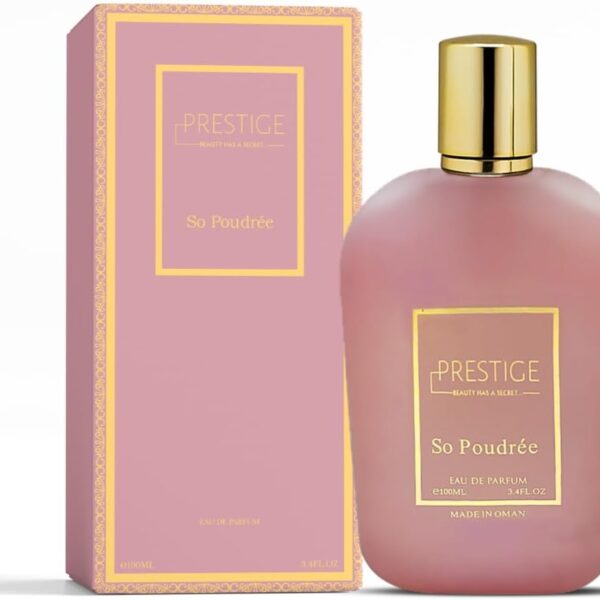 عطر هاس ايه سيكريت سو بودري للنساء من برستيج بيوتي، او دي بارفان، بخاخ 100 مل، عطور للنساء