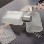 ⁦بخاخ زجاجة عطر زجاجية - 100 مل بتصميم زجاج سموكي⁩ - الصورة ⁦2⁩