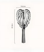 ⁦فرشاة شعر مجعد من سترالاين باونس، فرشاة مبللة، مشط تصفيف، فرشاة فك تشابك الشعر (فضي)⁩ - الصورة ⁦8⁩