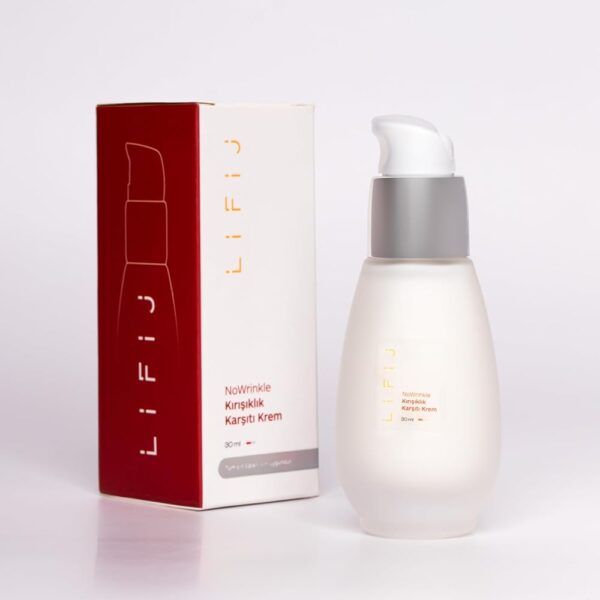 كريم Lifij NOWRINKLE المضاد للتجاعيد للنساء، مرطب مضاد للشيخوخة وكريم كولاجين لشد البشرة للوجه - مزيل التجاعيد وعناية بالبشرة مضادة للشيخوخة (30 مل)