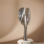 ⁦فرشاة شعر مجعد من سترالاين باونس، فرشاة مبللة، مشط تصفيف، فرشاة فك تشابك الشعر (فضي)⁩ - الصورة ⁦2⁩