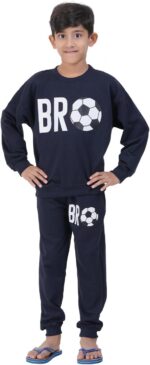 ⁦طقم ملابس للاولاد من سويت شيرت وسروال موديل BYS-SS-PANT-01 (عبوة من قطعة واحدة)⁩ - الصورة ⁦2⁩