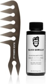 ⁦سليك جوريلا مجموعة امشاط (بودرة تصفيف الشعر 20 غرام + مشط)⁩ - الصورة ⁦2⁩