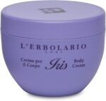 ليربولاريو كريم الجسم ايريس - مرطب للبشرة الجافة - مع زهرة السوسن وزيت اللوز وخلاصة المارشميلو - ترطيب غني بالزبدة - 10.1 اونصة