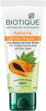 بيوتيك غسول وجه ناعم للبشرة فيزيبلي فلوليس من بيو بابايا، 100 مل، متعدد الالوان