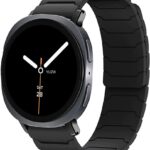 سوار بديل من السيليكون من دادو متوافق مع ساعة سامسونج جالكسي ووتش 8 كلاسيك/ ووتش 8 40 ملم و 44 ملم، سوار رياضي مغناطيسي من السيليكون لساعة سامسونج