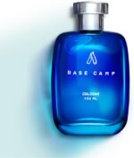 ⁦استرا كولونيا للرجال من بيس كامب سعة 100 مل - عطر يدوم طويلا مع عطر هواء جبلي منعش | روائح مائية منعشة | رائحة ذكورية يومية في زجاجة زجاجية انيقة⁩ - الصورة ⁦2⁩